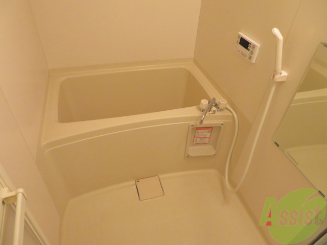 バス・シャワールーム　浴室はこちらのユニットバスになりますね。