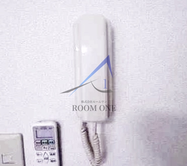 セキュリティ　インターホンです。