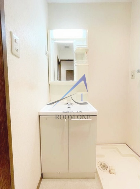 洗面設備　洗面台です。