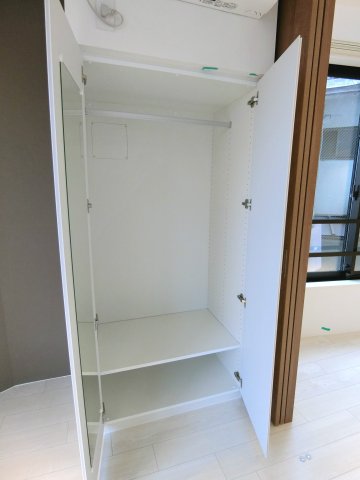 収納　たっぷりとした収納スペースです