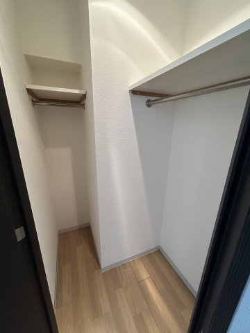 収納　たっぷりとした収納スペースです