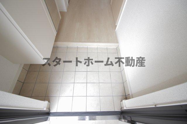 玄関　ゆったりとした玄関です