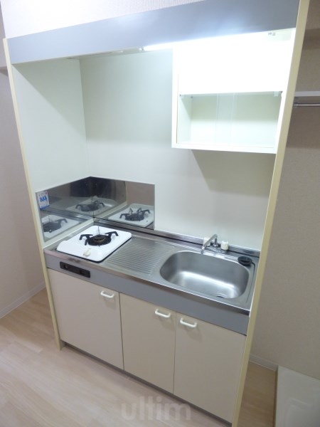 キッチン　1口ガスコンロ