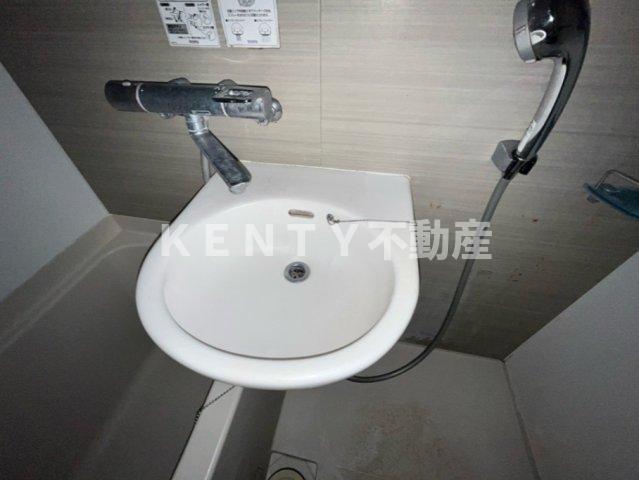 洗面設備　広い洗面スペース