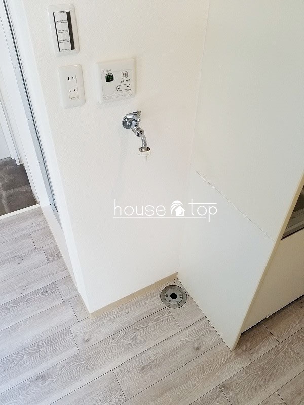 洗面設備　洗濯機は室内で使用出来ますよ♪