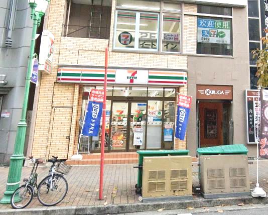 コンビニ　セブンイレブン神戸生田新道店（コンビニ）まで107m