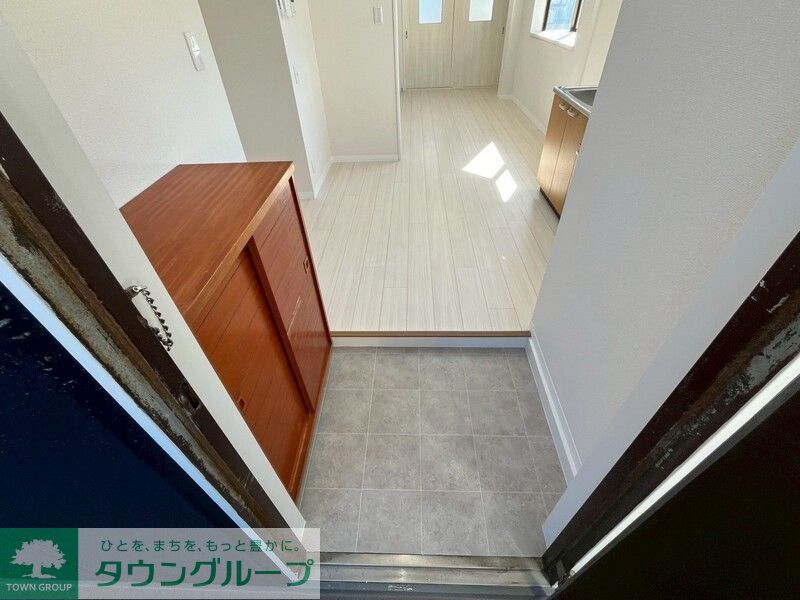玄関　お問合せはタウンハウジングまで！※現地待合わせ相談可能