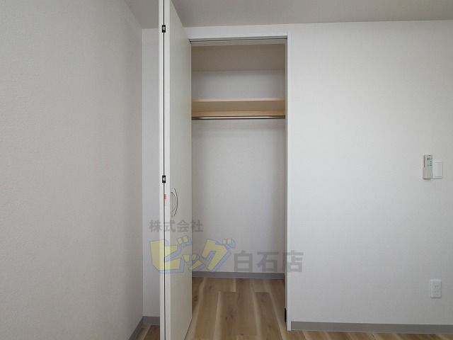 収納　クローゼット付きです♪