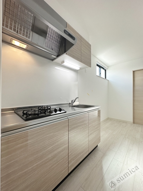 キッチン　２口システムキッチンでお料理楽しく♪♪