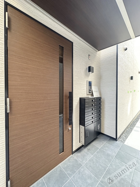 エントランス　オートロック完備で部外者はシャットアウト♪♪