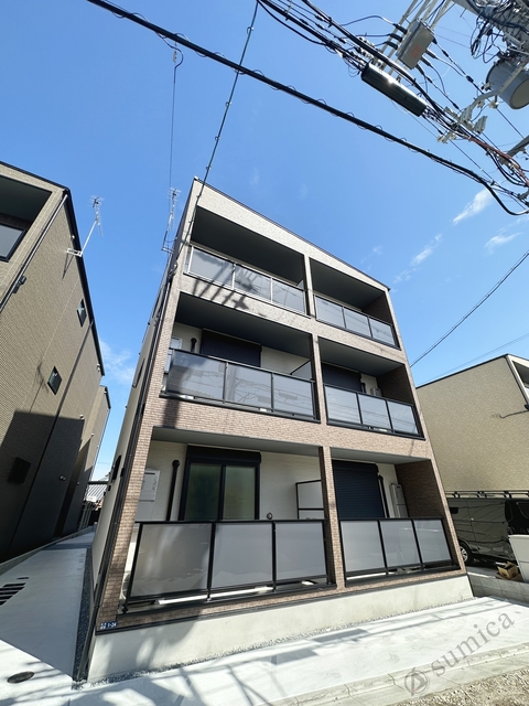 建物外観　メーカー施工・全戸角部屋設計です♪♪