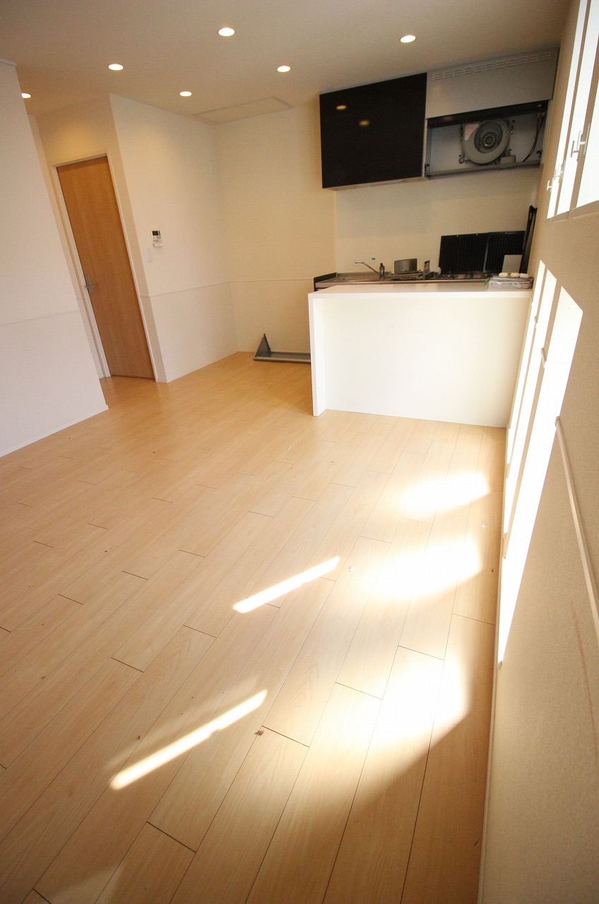 居室・リビング　リフォーム中の写真です