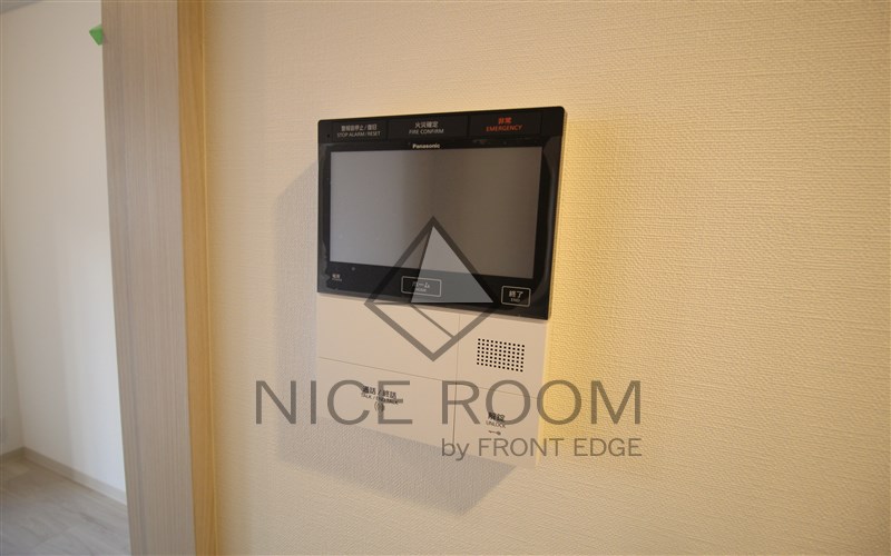 セキュリティ　ジオエント新町　モニター付きインターホン