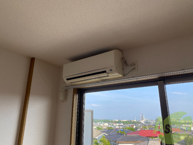 その他設備　エアコンはしっかりありますよ。夏や冬もバッチです。