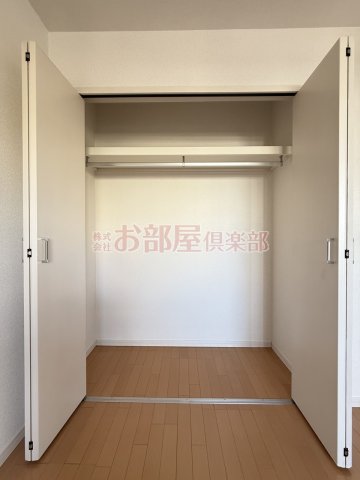 収納　たっぷりとした収納スペースです