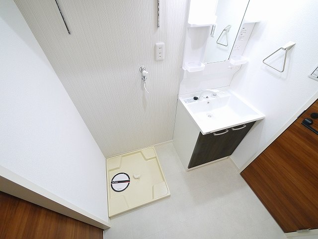 洗面設備　洗面所です