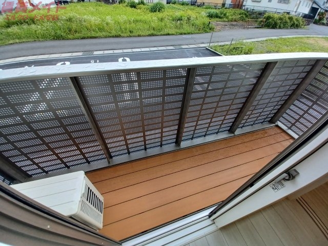 バルコニー　同物件同型参考写真です
