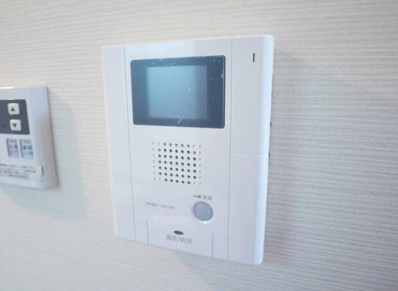 セキュリティ　モニター付きインターホンです