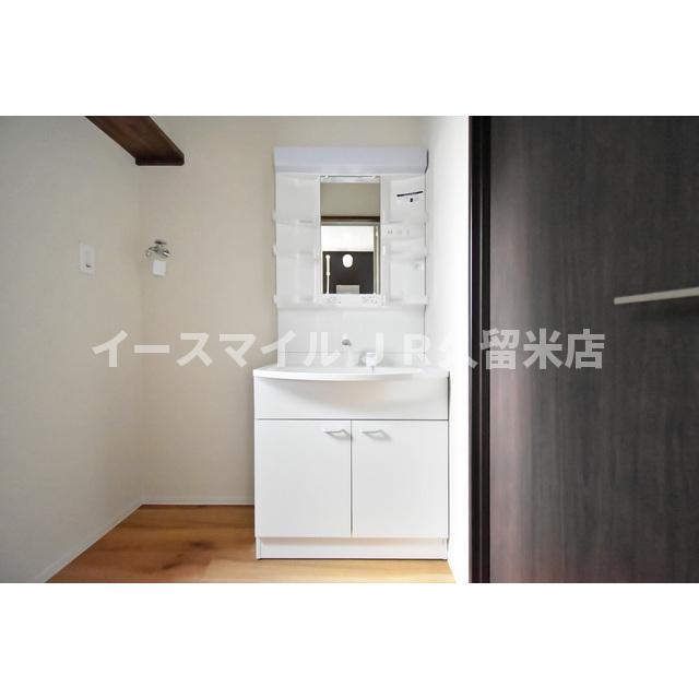 洗面設備　洗面所です