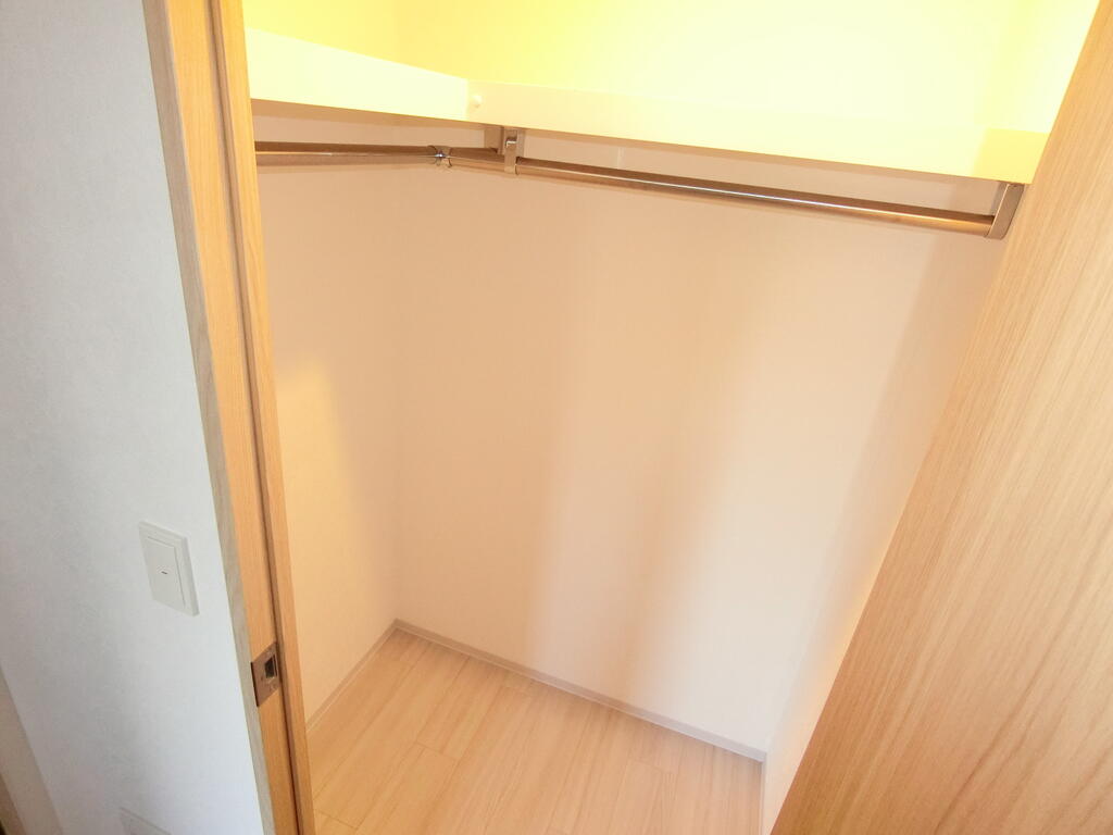 収納　ウォークインクローゼットです！