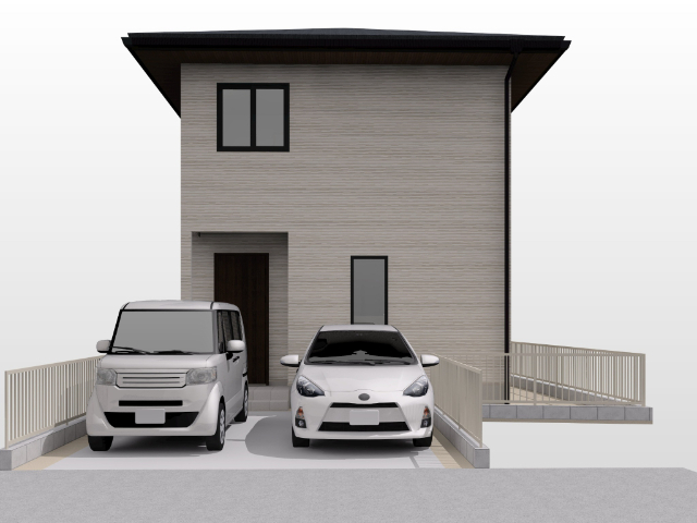 建物外観　イメージパース