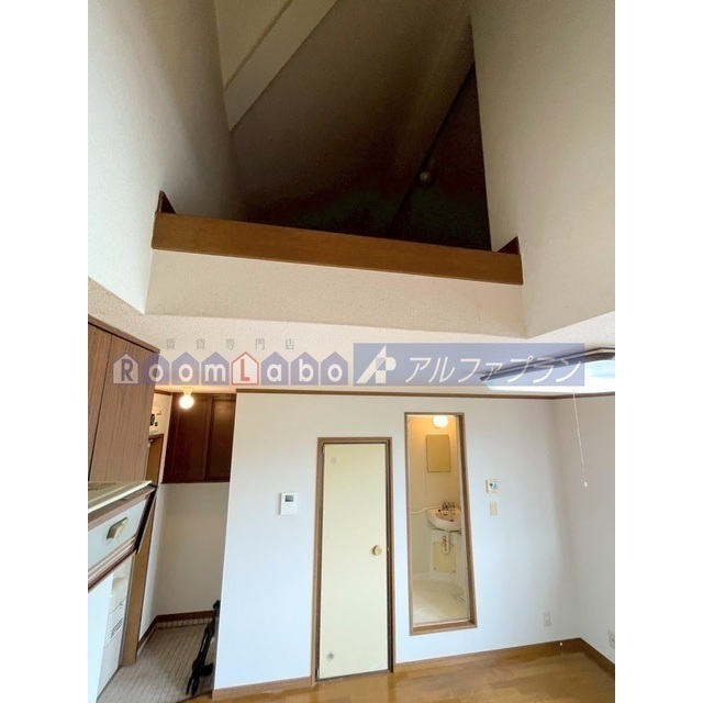 その他　上の空間を利用するには脚立や梯子が必要です