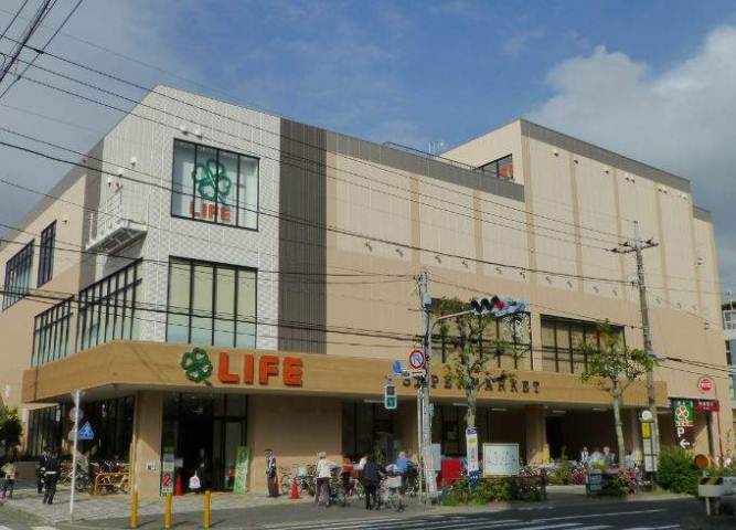スーパー　ライフ東馬込店（スーパー）まで454m