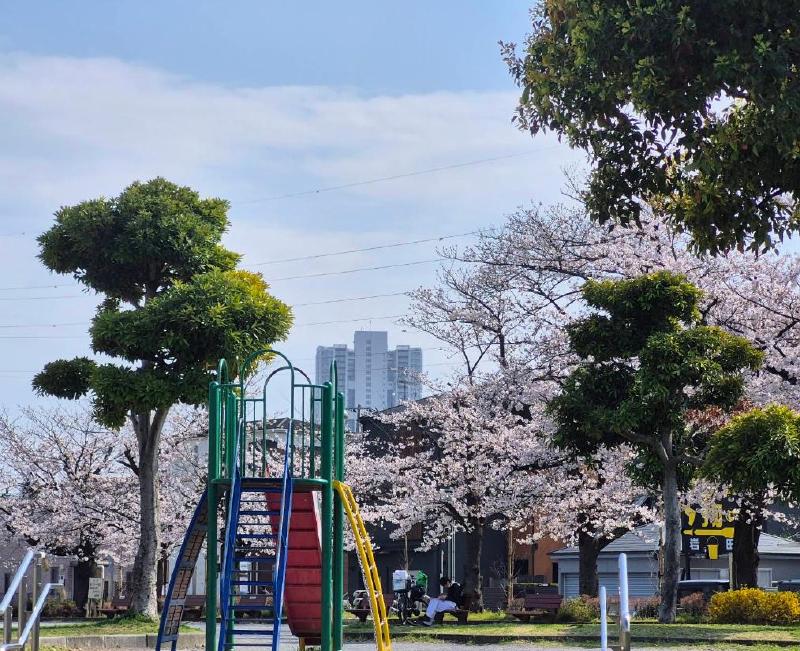 公園　金町駅北口児童遊園（公園）まで550m