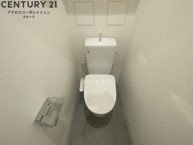トイレ　ウォシュレット付きのトイレです♪