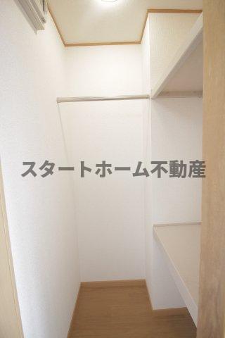 収納　ちょっとした収納スペースも充実しています
