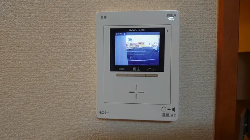 セキュリティ　同シリーズ物件の参考写真です。