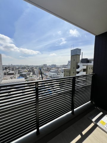 バルコニー　落ち着いた時間を過ごせるバルコニーです