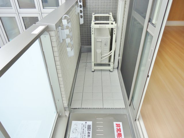 バルコニー　南西向き