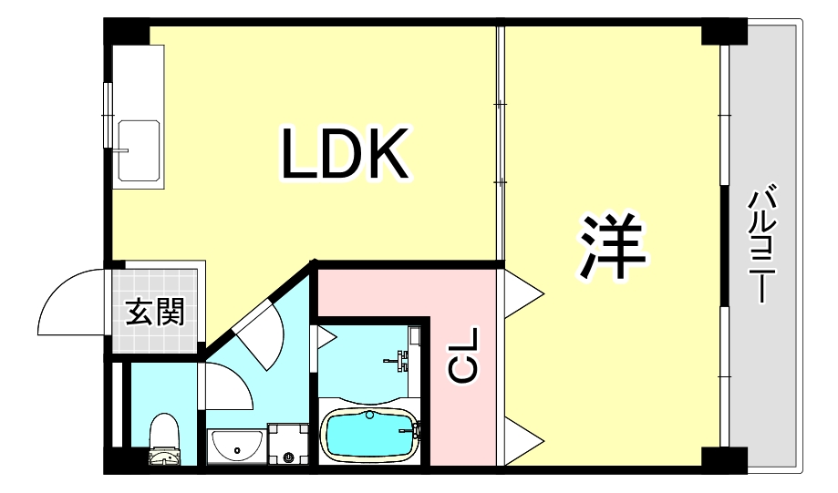 ホワイトヒルの間取り写真
