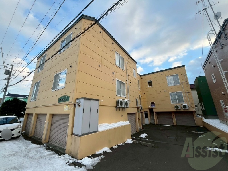 建物外観　札幌市東区北十九条東「マスターズ」