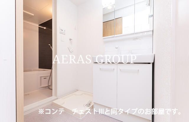 洗面設備　同タイプ部屋