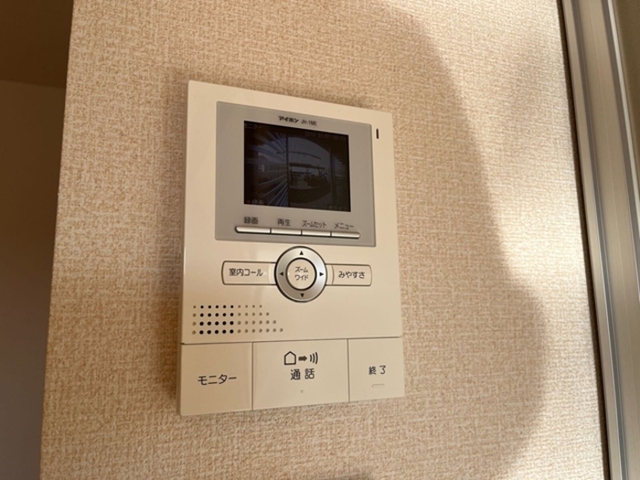 セキュリティ　録画機能付きカラーモニターインターホン