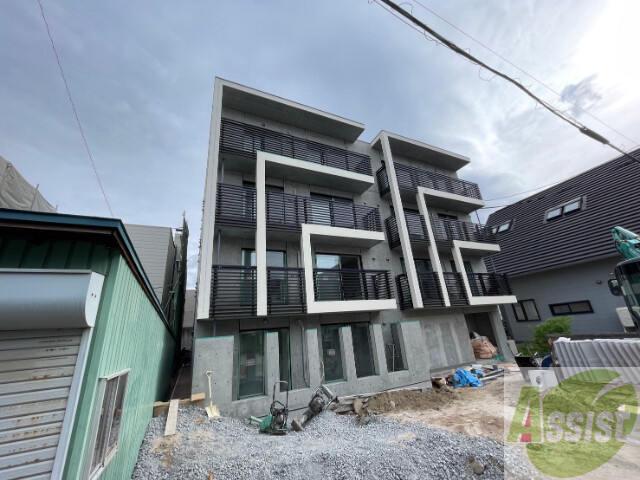 建物外観　札幌市中央区南１５条西「アールズコート南１５条」