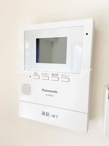 セキュリティ　モニタ付インターホンで安心♪