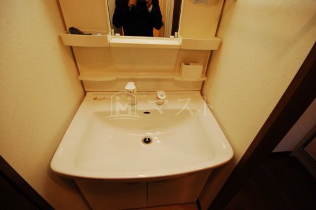 洗面設備　※建物内、別間取り参考写真