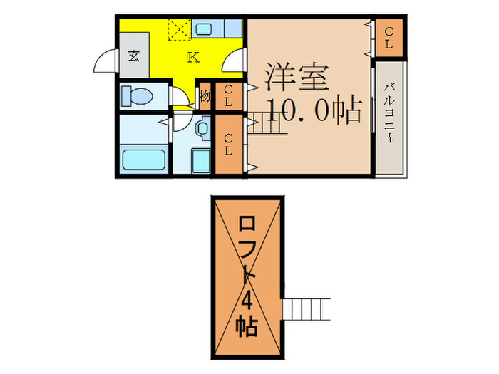 春日丘ヒルズの間取り写真