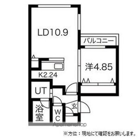 Estavie円山の間取り写真