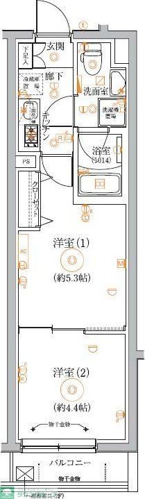 VERXEEDSTAIRHIGASHIJUJOEKIMAEの間取り写真