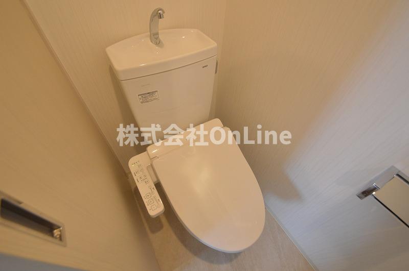 近鉄奈良線 河内永和駅 徒歩5分 15階建 築2年のトイレ写真