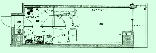 京成押上線 京成曳舟駅 徒歩7分 9階建 築14年の間取り写真