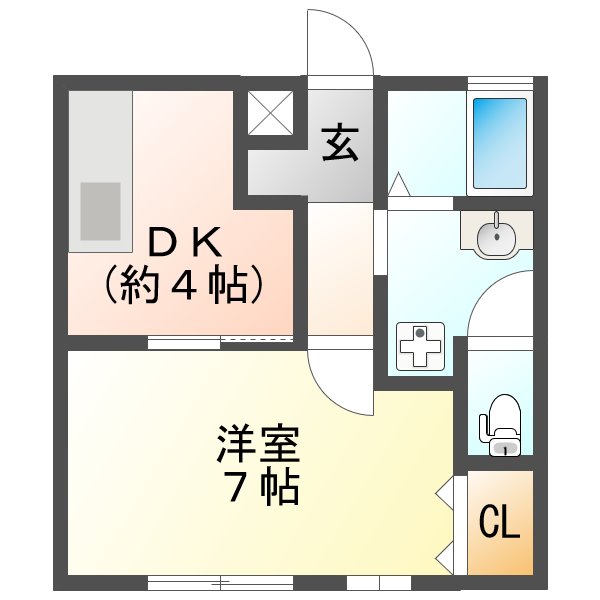 ヒルトップの間取り写真