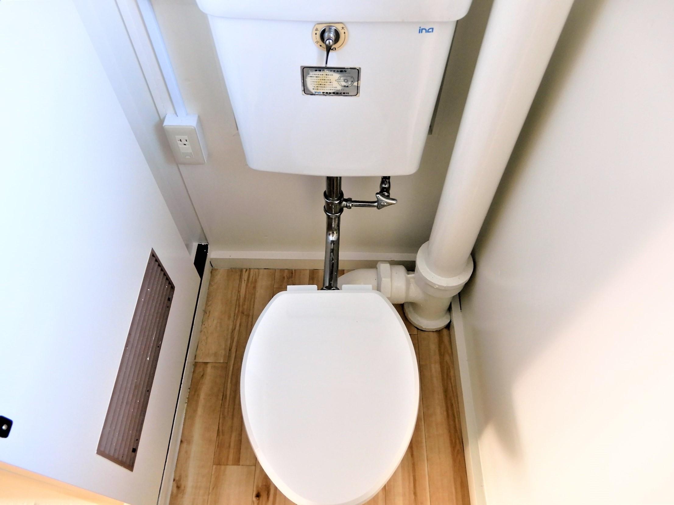 ＪＲ東北本線 花巻駅 徒歩28分 5階建 築49年のトイレ写真