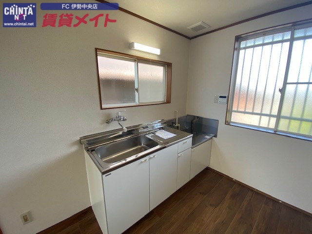 桜マンションのキッチン写真