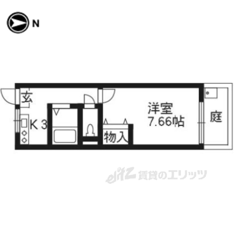 クレセントYANAGIの間取り写真