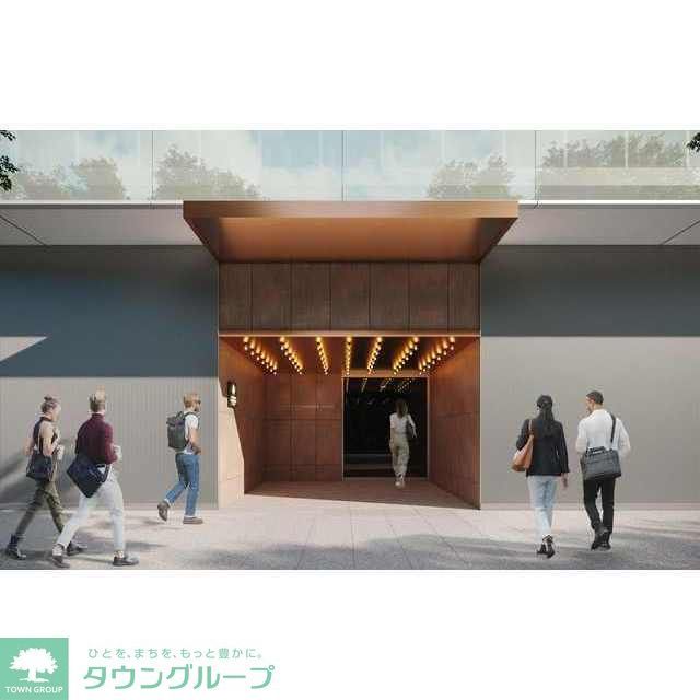 エントランス　リニューアル工事完成予想CG